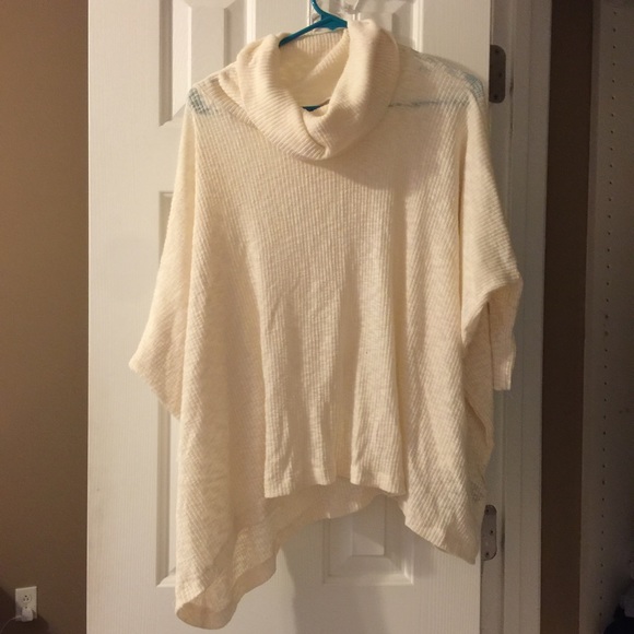 Cream open back free People beach size M