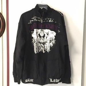 Men's Blac Label Vengeance Hoodie with Zipper