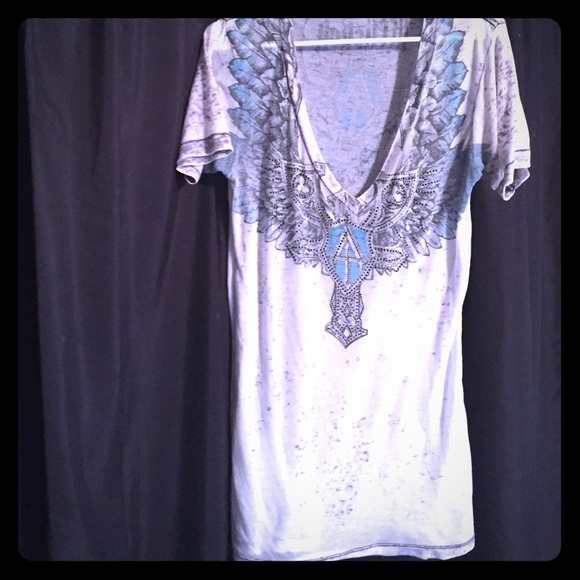Affliction v-neck