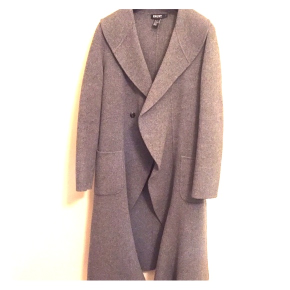 Donna Karan DKNY Long Wool Coat