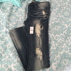 Dark Destro Wash Skinny Jeans