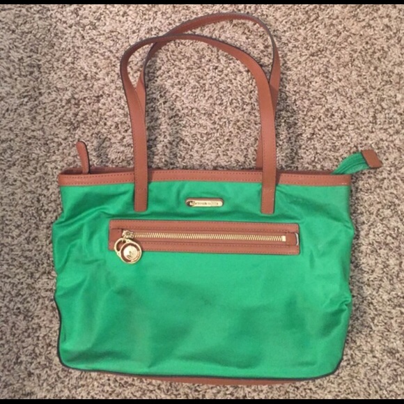 Green Michael Kors Kempton Bag