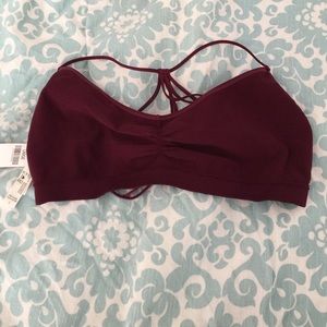 Maroon Bralette
