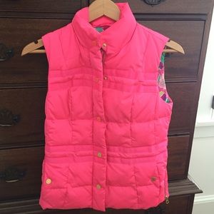 Lilly Pulitzer Isabelle Pink Vest