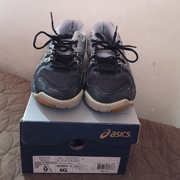 Asics. Were used for volleyball. Good condition.