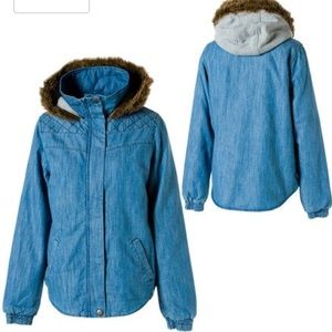 ROXY full zip denim jacket