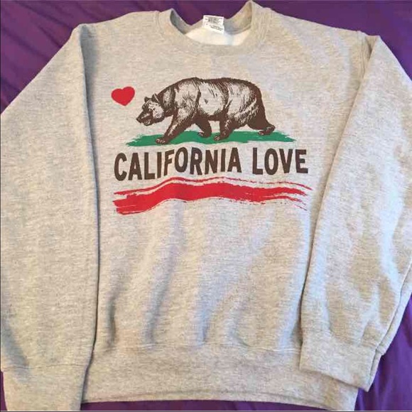 California love sweatshirt