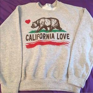 California love sweatshirt