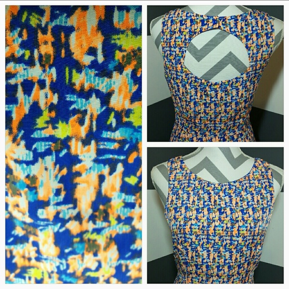 "COLOR SPLASH" DRESS NWOT - Picture 4 of 4