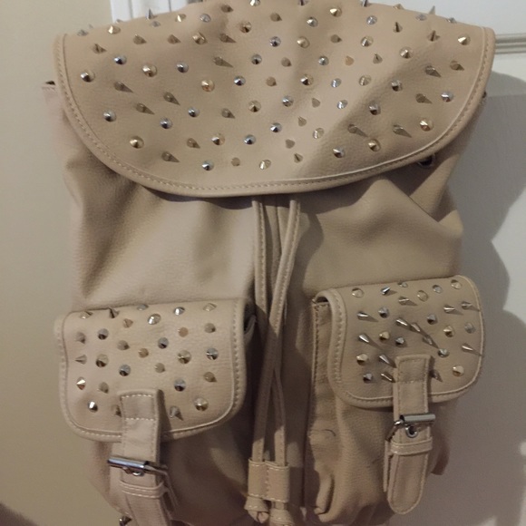 Aldo studded backpack