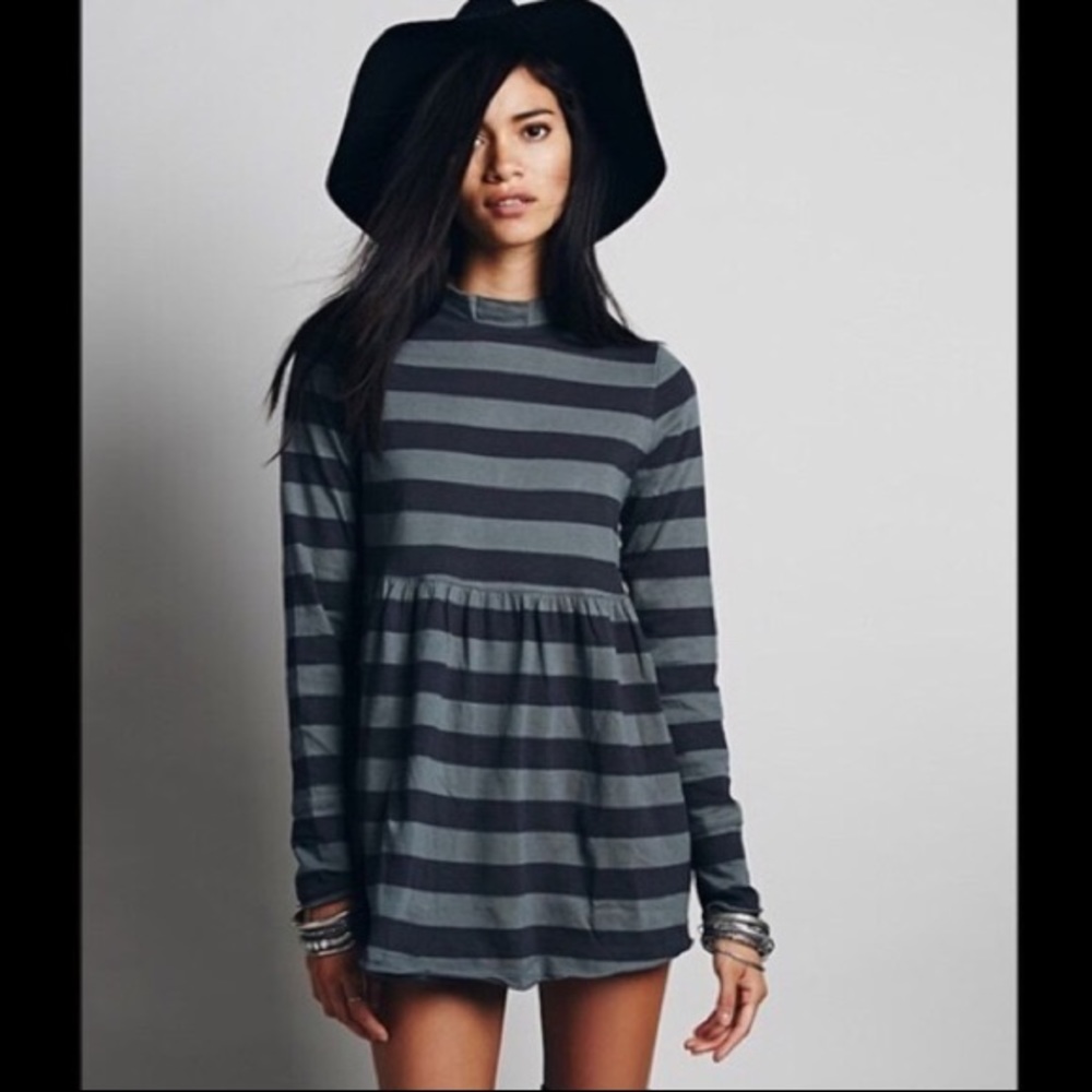 Free People Striped Tunic