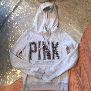 PINK HOODIE SZ XS