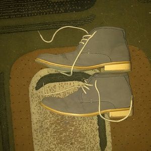 Men's Gray Desert Boots