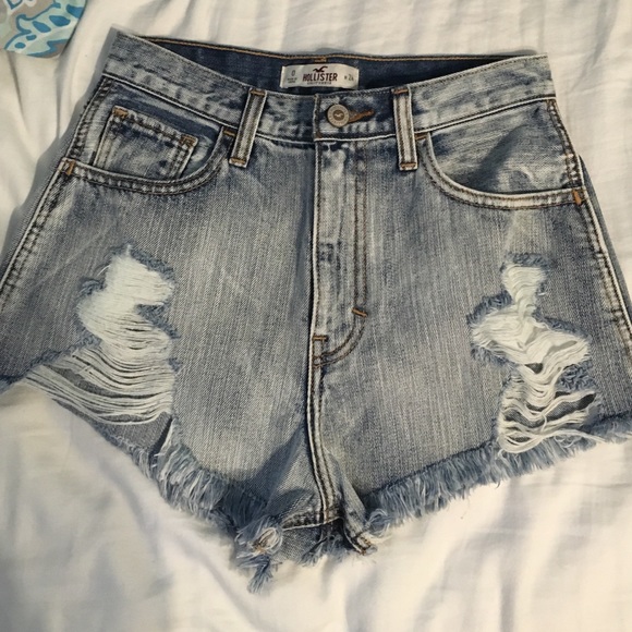 High waisted shorts
