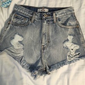 High waisted shorts