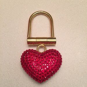 Rhinestone Purse Charm
