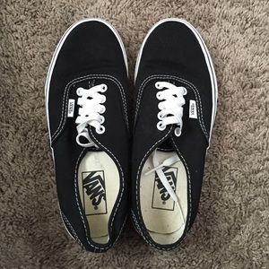SOLD Black Vans