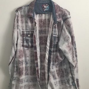 Distressed flannel