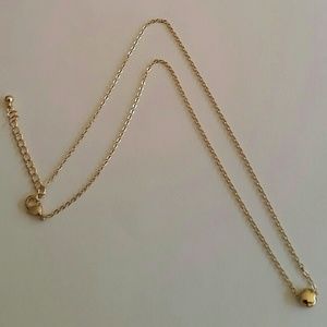 Gold plated necklace