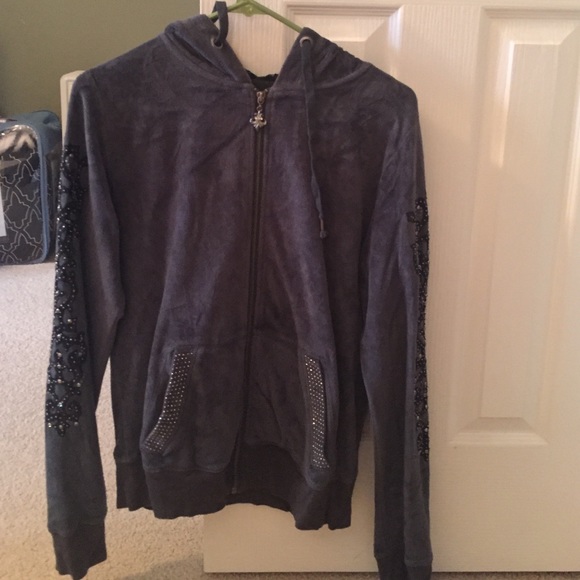 Miss Me Jackets & Blazers - Miss me hoodie jacket