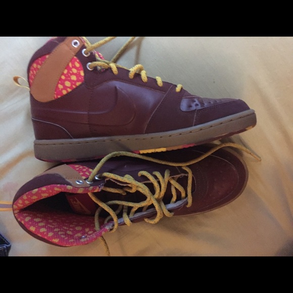Fabulous Burgundy Nike Shoe