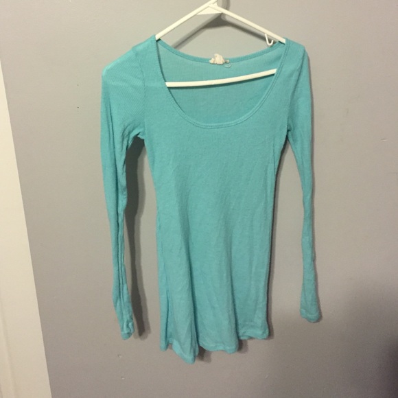 Kirra blue long sleeve shirt