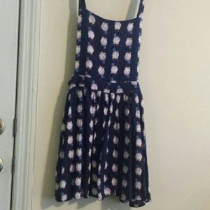 Cute owl apron dress