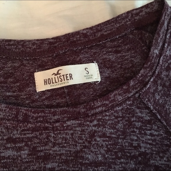 🚫traded🚫Raspberry marled swing long sleeve top - Picture 4 of 4