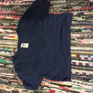 VS PINK dark blue v neck