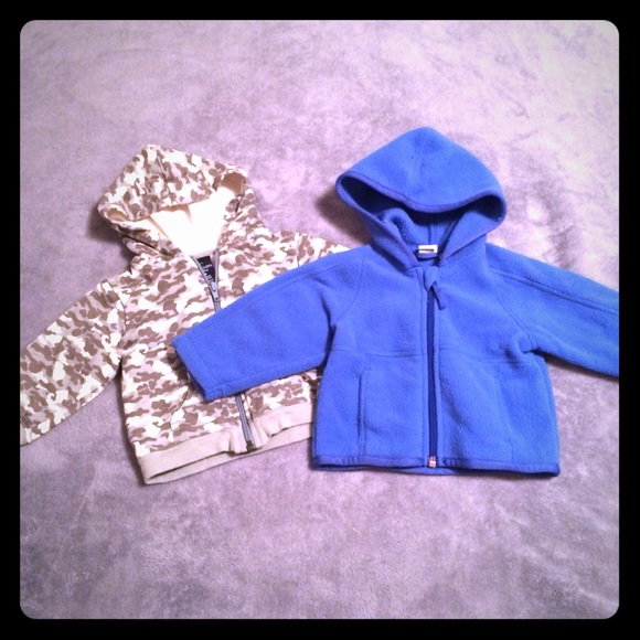 2 baby jackets