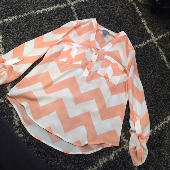 Chevron blouse.