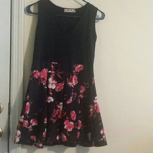 Short floral dress
