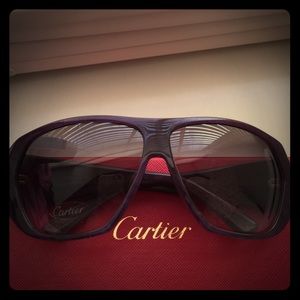 Purple Authentic Cartier Shades