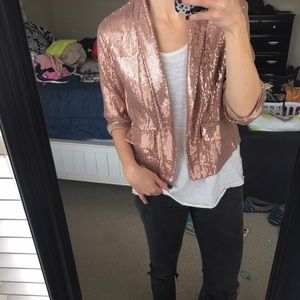 Sequin blazer