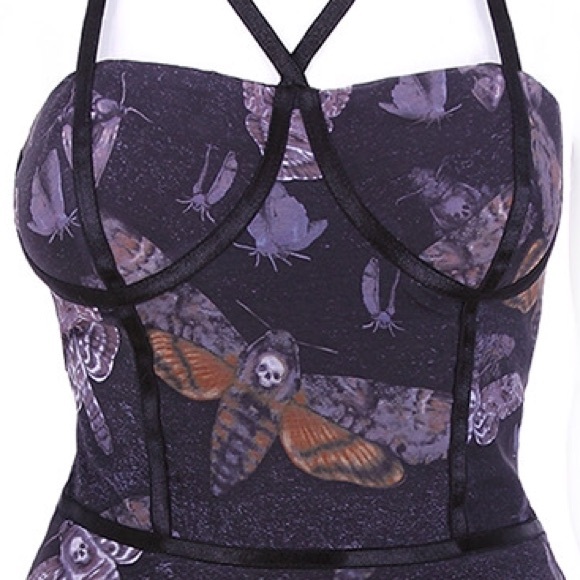 SOLD Death Moth Dress XXL Brand New - Picture 4 of 4