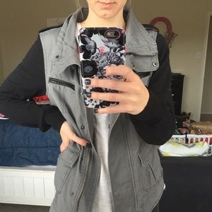 Mixed material jacket