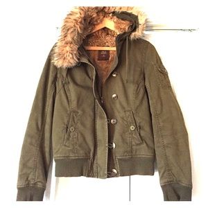 Old Navy Faux Fur Coat