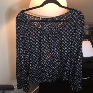 Multi colored blouse