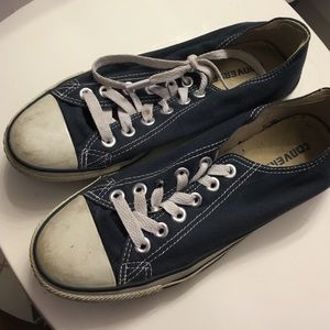 Navy blue Converse