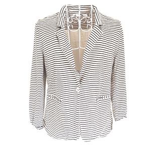 Casual Soft Striped Blazer