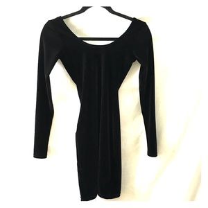 American Apparel velvet bodycon