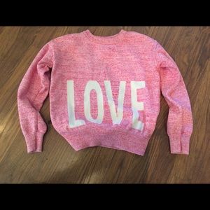 Gap girls Valentine's sweater...size 10