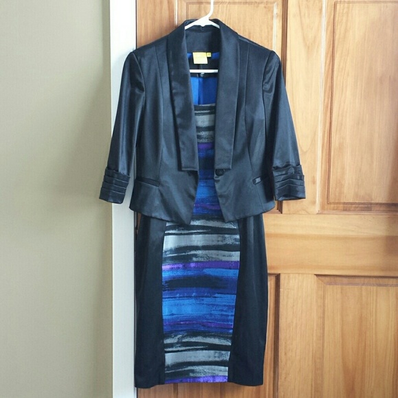 NWOT AYSHA formal 2 pieces dress suit   Sz 0