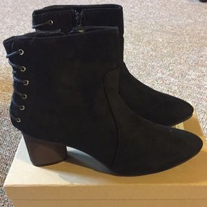 Brand New Faux Suede Booties