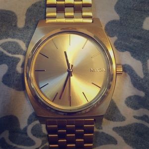 Gold Nixon watch