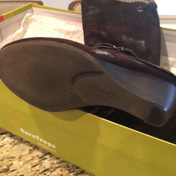 Bare traps wedge boots - Picture 3 of 4