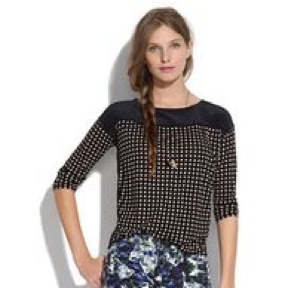🎀 new 🎀 madewell polka dot  top