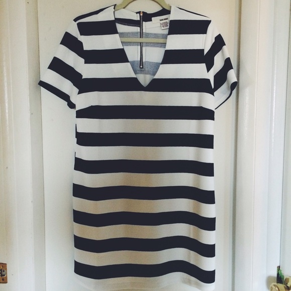 Black & White t-shirt dress