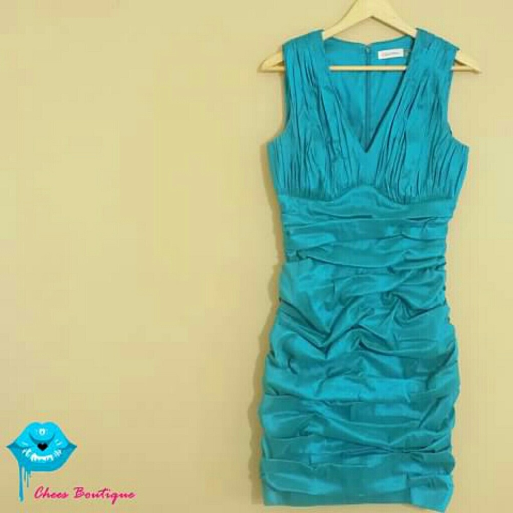 Calvin Klein Sea Green Dress