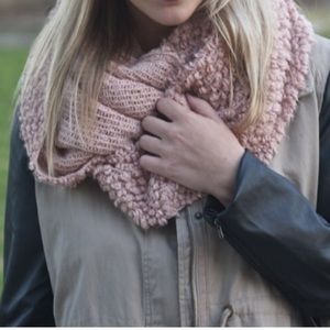 Urban Outfitters Pink Oversized Infinity Scarf